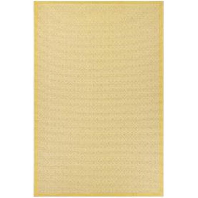 Couristan 79491683020037T 2 ft. x 3 ft. 7 in. Monaco Sea Pier Rug, Sand & Lemon