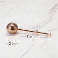thumbnail image 3 of Flour Duster for Baking, One-Handed Operation, 304 Stainless Steel Powdered Sugar Shaker Duster, Pick Up and Dust Flour Sifter, Gift Package, Brown, 3 of 7