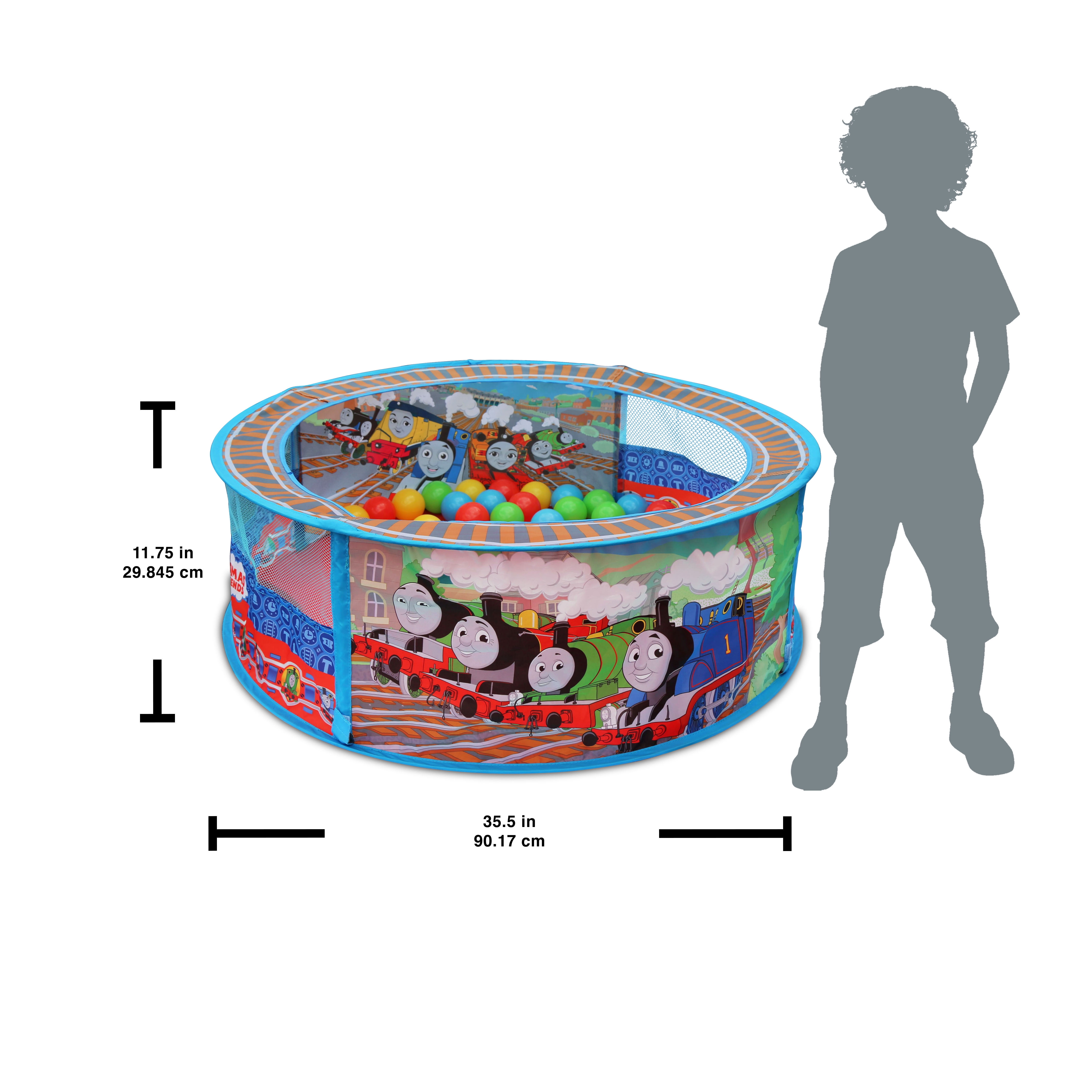 Thomas Friends Thomas The Train Pop Up Ball Pit Tent 20 Bonus Play Balls Children Ages 1