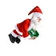 thumbnail image 2 of Kearding Decoración navideña con pilas, música eléctrica, juguete de Papá Noel, adorno de barra de Año Nuevo, regalos de cumpleaños para niños Kits de decoración para fiestas Caja azul Kearding HA069027-01B, 2 of 6