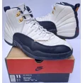 thumbnail image 1 of Ni - ke Vintage Original 1996 Ni - ke Air Jordan XII 12 White Black Taxi 130690 101 00 flu, 1 of 5