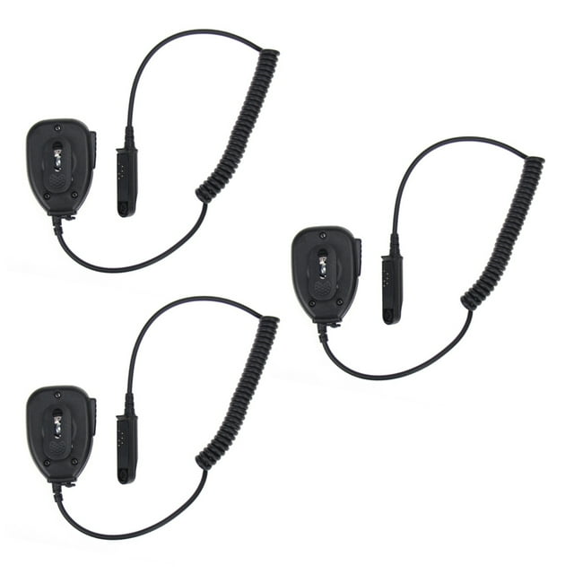 3X PTT Mic MicróFono con Altavoz para Baofeng BF-UV9R UV9R BF-A58 A58 UV-XR GT-3WP BF-9700 UV-9R Plus