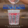 thumbnail image 3 of Custom Shop Paint Mixing Cups Plastic Measuring Cup Epoxy Resin, Disposable or Reusable, 16-Ounce (Pint) - Box of 36 - Graduated, Mixing Ratios, Automotive Painting Acrylic Art Crafts, 3 of 8
