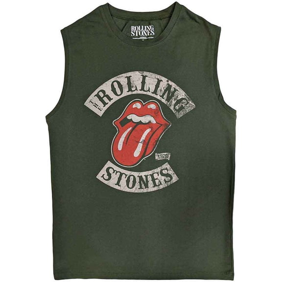 The Rolling Stones Unisex Tank T-Shirt: Tour 78 (XX-Large)