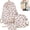 White Black, variant on Cut Bow Backpack 3 Piece Set Laptop Daypack Lightweight Adjustable Straps Cute Fashion Bookbag for School Work Travel