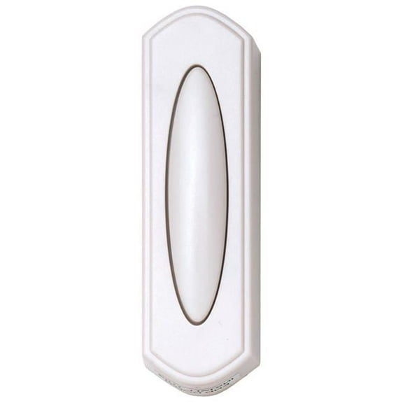 Wireless Push Button Doorbell - White