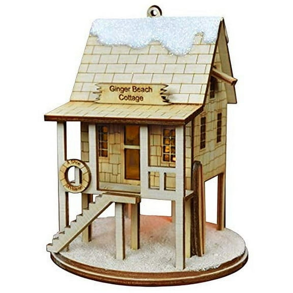 Ginger Cottages Ginger Beach Cottage Ornaments for Christmas Tree