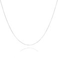thumbnail image 1 of DITURITA 925 Sterling Silver Women's Necklace 1.4mm Chain Upgraded Spring-Ring Clasp Complimentary 2-inch extension chain 18+2/22+2/24+2 Inch, 1 of 5