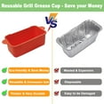 Blackstone Grill Silicone Grease Cup Liners, Thicker Griddle Grease
