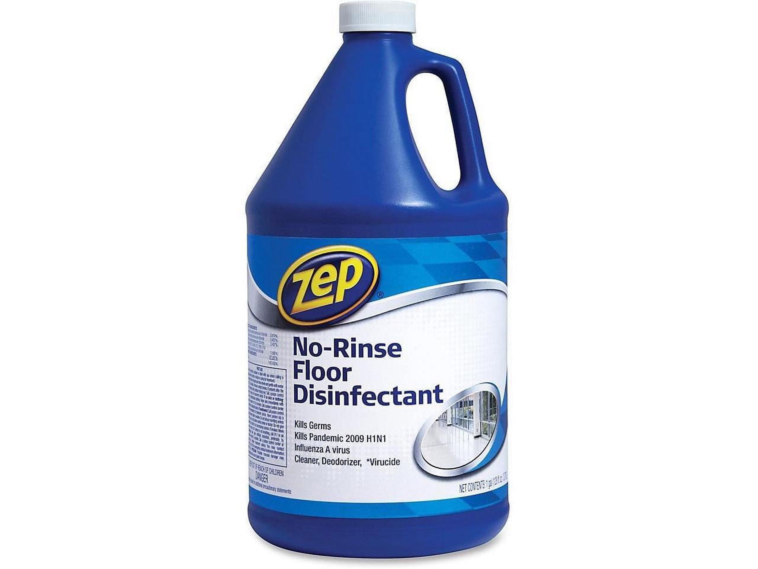 Zep® Commercial No-Rinse Floor Disinfectant, 128 Oz.