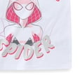 thumbnail image 6 of Marvel Spider-Gwen Ghost Spider Short Sleeve T-Shirt and French Terry Shorts Set (Girls), 2 Piece Set, Sizes 4-10, 6 of 7