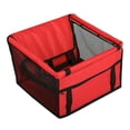 thumbnail image 3 of Mascota Perro Gato Asiento De Coche Perrera Perrito Cinturón Seguro Booster Carrier Estable rojo Salvador Portador del asiento seguro para el automóvil, 3 of 10