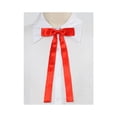 thumbnail image 5 of INSPIRE CHIC Unisex Pre-tied String Bow Tie String Tie Solid Color Bowknots Red One Size, 5 of 5