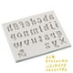 thumbnail image 2 of Moldes para hornear, molde para pasteles, molde alfanumérico para hornear, molde para chocolate, molde para decoración de pasteles en inglés, molde alfanumérico, 2 of 7