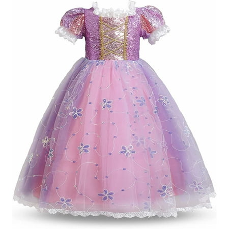 

QWZNDZGR Infant Baby Girls Flower Dress for 6-24 Months