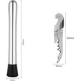 thumbnail image 5 of Professional Cocktail Tools, Complete Bar Set, Durable Stainless Steel Alloy, Impressive Cocktails, Clutter-free Organization, Home Bar Decor for Mixology Enthusiasts (10 pcs), 5 of 5