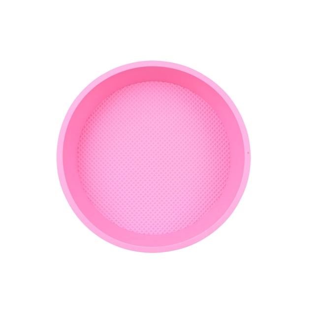Bewildely Molde de silicona para pasteles, Mousse antiadherente, postres, utensilios para hornear en casa, bandeja para hornear para Herramientas y accesorios para hornear Rosa