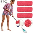 thumbnail image 2 of Replacement Microfiber Mop Pads For Spray Mops And Reveal Mops, Washable Reusable Mop Heads For Household Cleaning, 3-Pack Floor Dusting Kit For Hard Floors, 2 of 8
