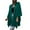 Green, variant on GigrtiJin Women Wool Cape Coat Long Sleeve Open Front Cardigan Jacket Casual Lapel Outerwear Plus Size Trench Jacket