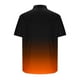 thumbnail image 5 of Blusa y camisa de manga corta con cuello vuelto para hombre, blusa informal de moda con cuello vuelto, blusa estampada de manga corta con botones, blusa de poliéster para hombre, 5 of 6