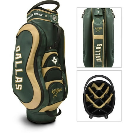 UPC 637556138354 product image for Team Golf NHL Dallas Stars Medalist Golf Cart Bag | upcitemdb.com