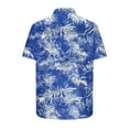 thumbnail image 5 of CaiJunJia George Button Down Shirts for Men Classic,Men's Short Sleeve Button Down Shirt Men Casual Summer Tropical Beach Aloha Shirts, 5 of 6