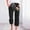 65#Black, variant on Womens Casual Printing Elastic Loose Pants Straight Wide Leg Trousers With Pocket Leggings For Women High Waist Ugly Christmas Leggings For Women Plus Size