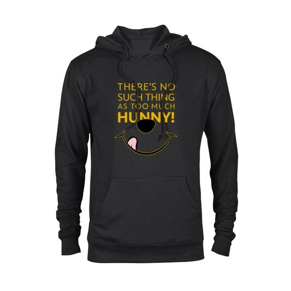 Disney 100 Winnie the Pooh No Such Thing as Too Much Hunny - Pullover Hoodie for Adults - Customized-Black