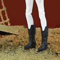 thumbnail image 1 of Botas con leggings a escala 1/6, botas de disfraz para figuras, botas casuales de moda hasta la mitad de la pantorrilla, botas de trabajo para figuras Botas de mujer, 1 of 8