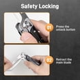 thumbnail image 6 of 5 in-1 EDC Multitool Knife Scissors with Screwdrivers, Detachable Design 440A Stainless Pocket Knife, Window Breaker, Tactical Gear for Camping, Surviving, Hiking, Gift for Men Dad, 6 of 9
