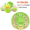 thumbnail image 3 of Funda de sofá con estampado floral para bebé, soporte para asiento, funda para silla para aprender a sentarse (B) Ehuebsd sin BPA, 3 of 9
