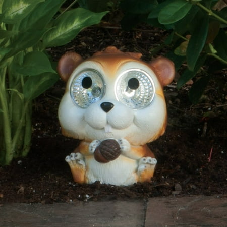 Smart Solar Squirrel Accent, Set of 2