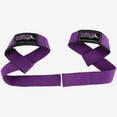 thumbnail image 2 of MRX Weight Lifting Gym Bar Straps - Strenght Training Dead Lift Bodybuilding Strap Purple, 2 of 3