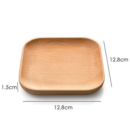 

Solid Wood Pan Plate Fruit Dishes Pizza Baking Tray Sushi Snack Serving Tray Japanese Food Rectangular Plate Kitchen Decoration