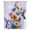 Purple, variant on Hummingbird Sheer Curtains 84 Inches Long, Spring Vintage Oil Painting Sunflowers Beige Light Filering Curtains, Breathable Simi Curtain Privacy Drapes for Living Room Bedroom Window Treatment
