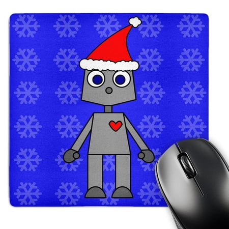 3dRose  Robot Santa Blue Snowflake Design  MousePad price history on PriceWatchPro