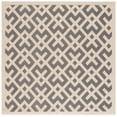 thumbnail image 2 of Safavieh Courtyard Alvin Geometric Indoor/Outdoor Area Rug, Gray/Bone, 7'10" x 7'10" Square, 2 of 11