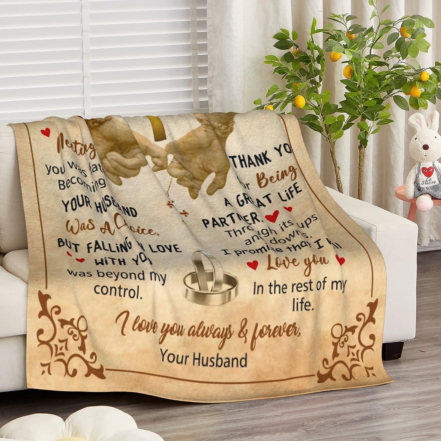 Christian Religious Gifts for Wife Bible Verse Wife Blanket for Prayer Spiritual Inspirational for Women Wife from Husband Soft Warm Blanket for Birthday 50 60Inch Walmart