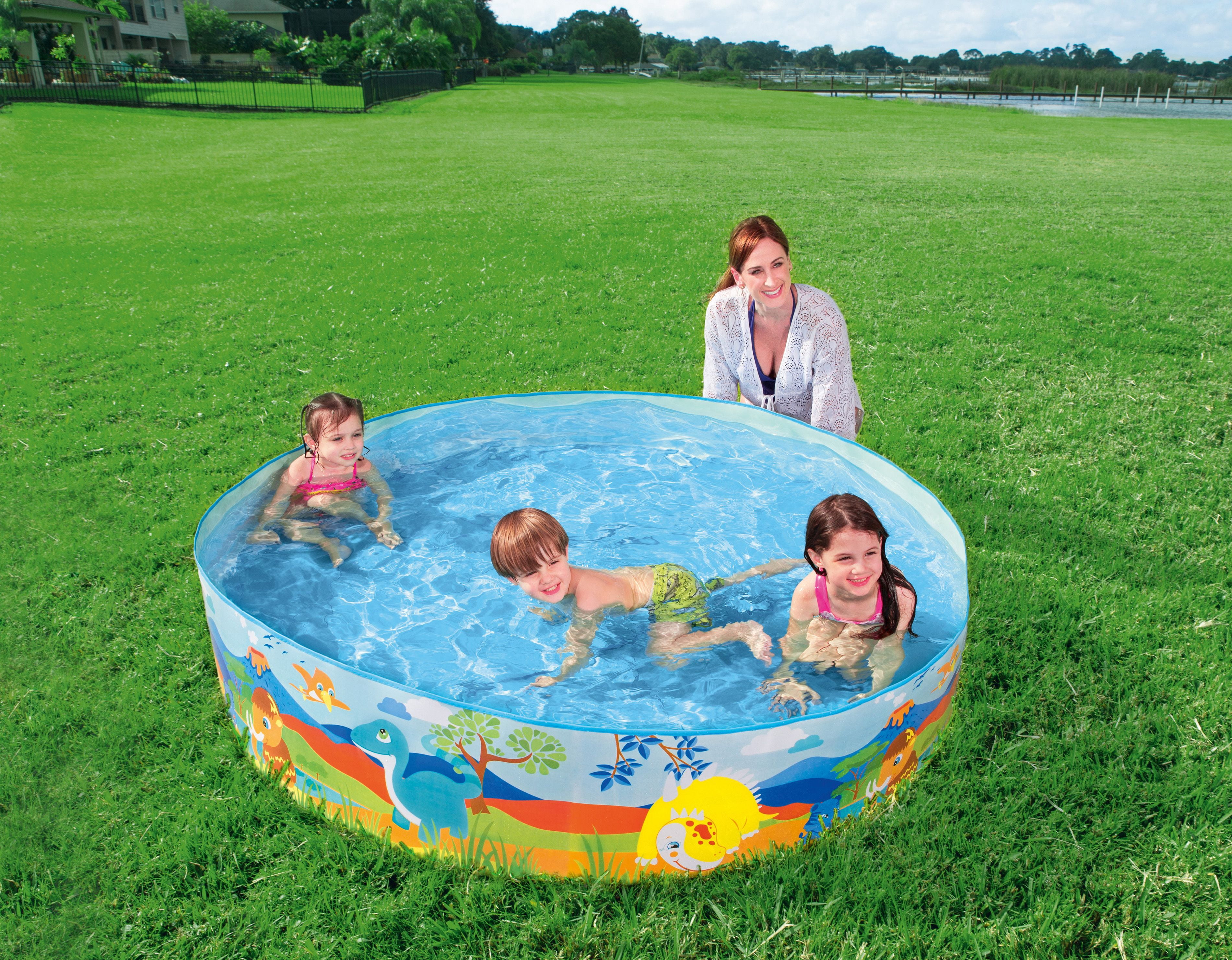 H2OGO! Dinosaur Fill 'N Fun Kiddie Swimming Pool