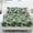 Green Camouflage, variant on COEQINE Twin Size 3 Piece Sheet Set, Stay in Place Fade Stain Resistant Cooling Bed Sheets with All Around Elastic Cozy Bedsheet & Pillowcases, Green Camouflage