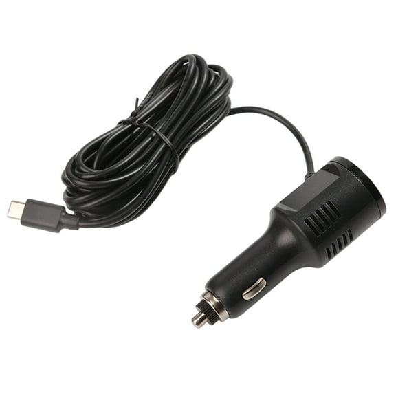 YIEMEEN Double USB C Car Charger With Type C Cable For 12V 24V Vehicles Fast Charging Phones Tablets DashCamera