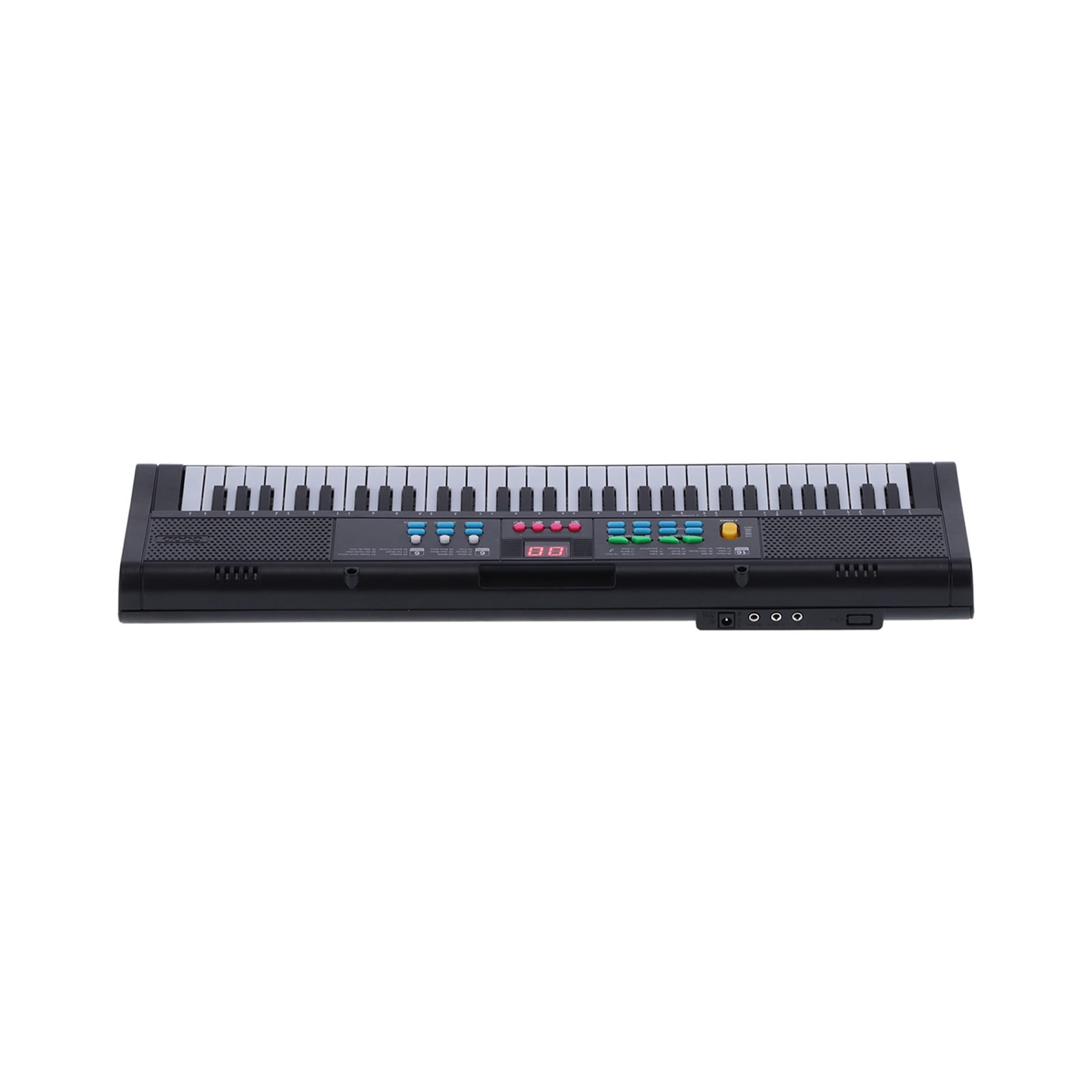 Electric Piano Instrument Keyboard Piano Instrument 61 Keys Electric Digital Multifunctional with Microphone MQ6186,Keyboard Piano