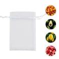 thumbnail image 5 of SDFGTstore 50Pcs Reusable Fruit Netting Bags for Fruits Trees Strawberries Grape Vegetables, 5 of 13