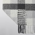 thumbnail image 3 of Kate Aurora Country Farmhouse Chic Ultra Soft Chenille Buffalo Check Plaid Throw Blanket - Assorted Colors, 3 of 4