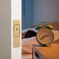 thumbnail image 3 of SPRING Porte en Bois Porte d'Entrée Verrouillable double Porte double Porte Verrou Silencieux Or, 3 of 6