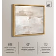 thumbnail image 2 of Arid Hues (I) Canvas Minimalist Abstracts by Art Remedy, Gold Frame, 24" x 24", 2 of 7