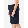 thumbnail image 3 of KingSize Men's Big & Tall Lightweight Jersey Cargo Shorts, 3-Pack, 3 of 5