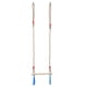 thumbnail image 5 of Chico Niños Adultos Tirar Hacia Arriba Anillos Palo De Madera Trapecio Columpio Triangular Gimnasio Fitness Deportes Juguete, 5 of 7