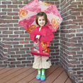 thumbnail image 2 of Nickelodeon Kids Umbrella and Slicker, Paw Patrol Toddler Girl Rain Wear Set, for Ages 2-3, 2 of 5