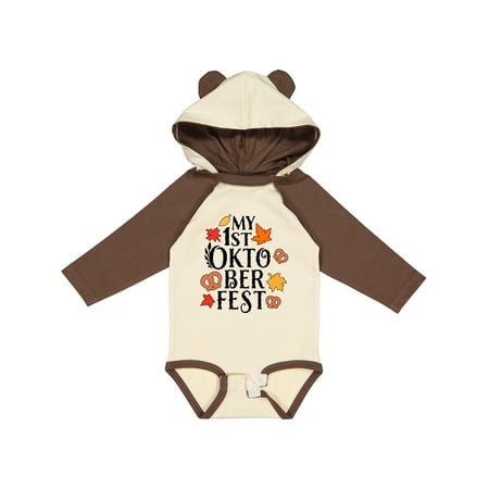 

Inktastic My First Oktoberfest Gift Baby Boy or Baby Girl Long Sleeve Bodysuit